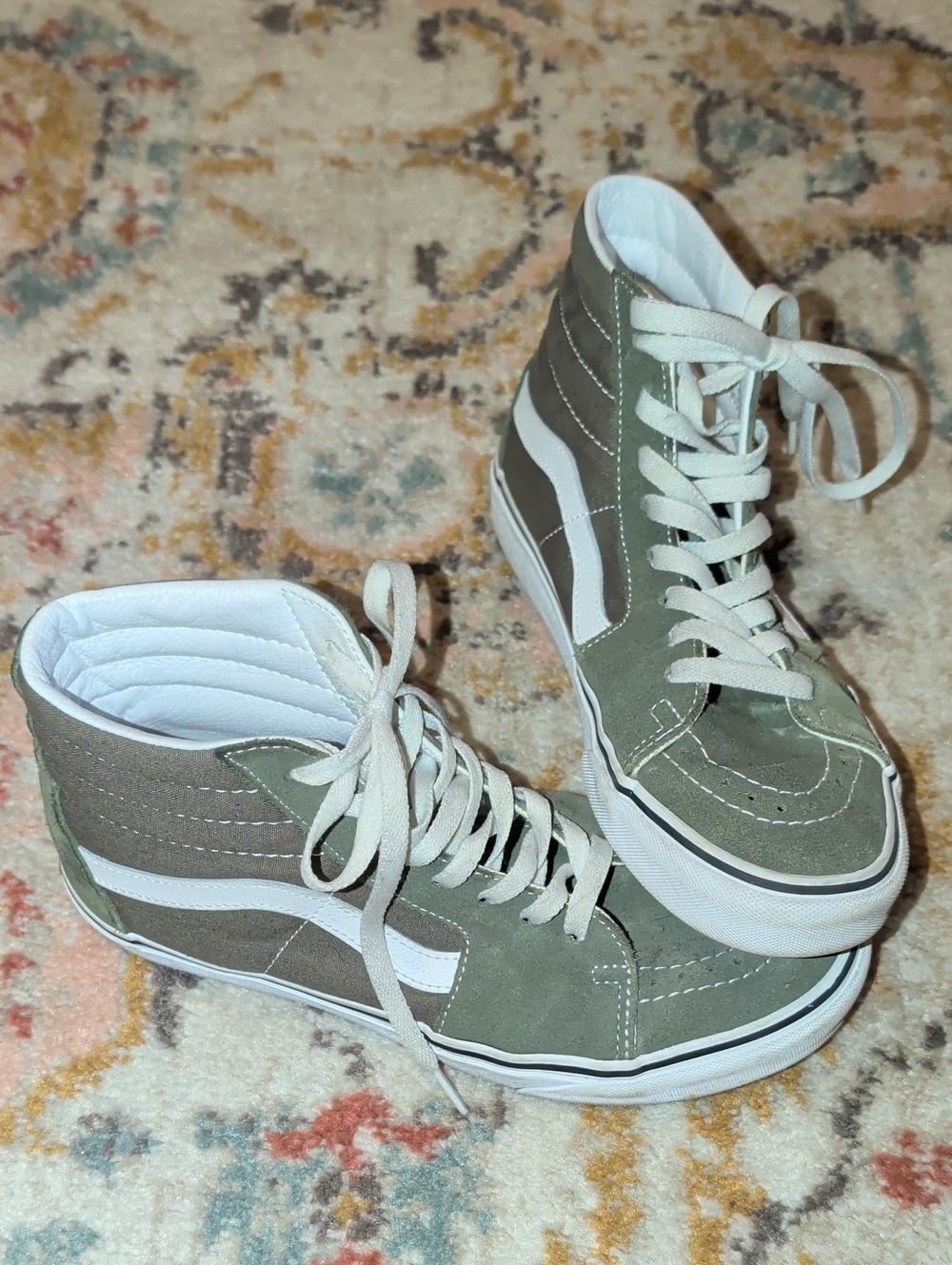 Vans Sk8-Hi Olive Suede